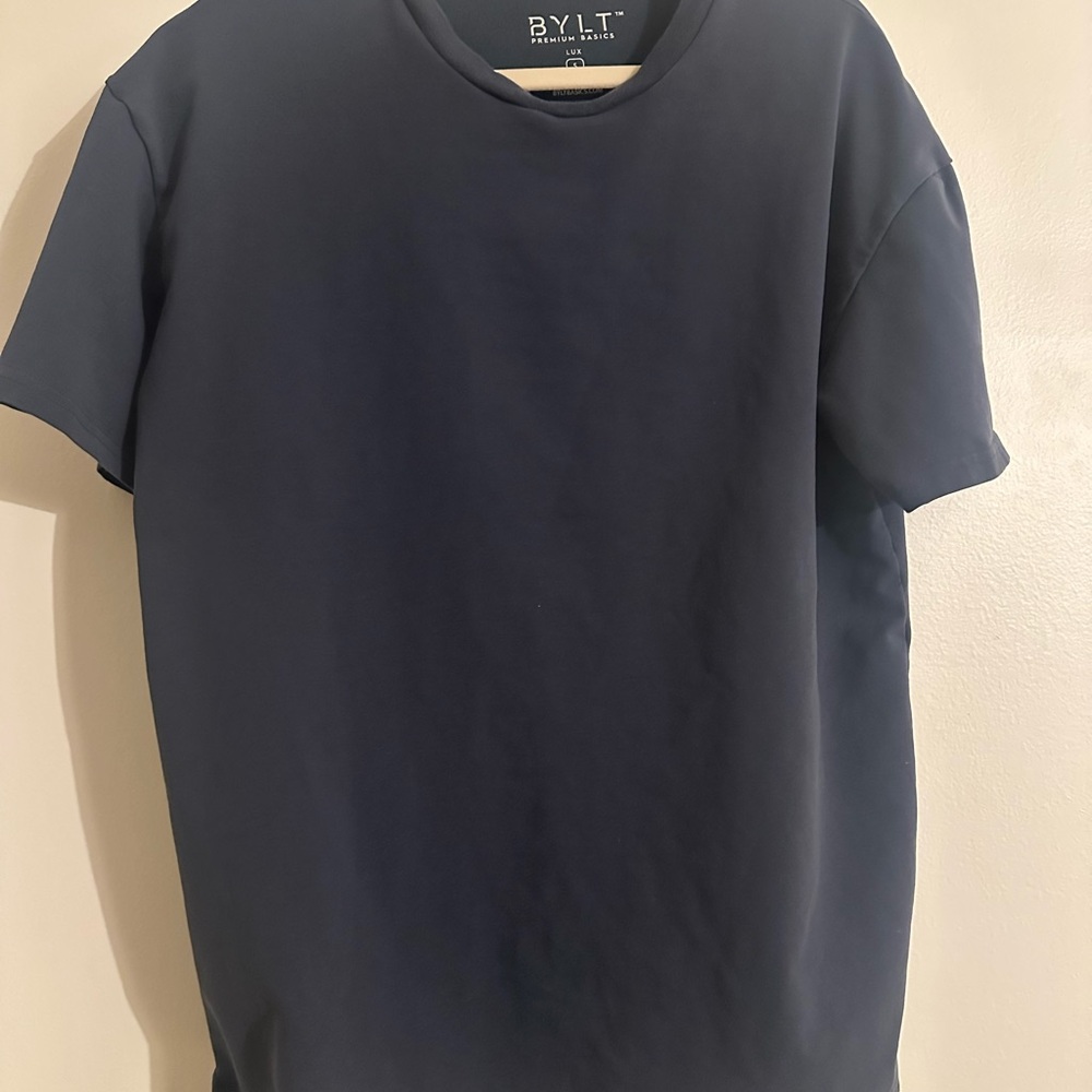 Women’s BYLT oversized Navy Blue Shirt